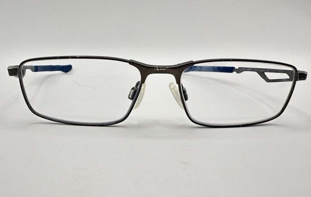 OAKLEY YOUTH OY3001-0347 GUNMETAL BLUE AUTHENTIC EYEGLASSES 47-14